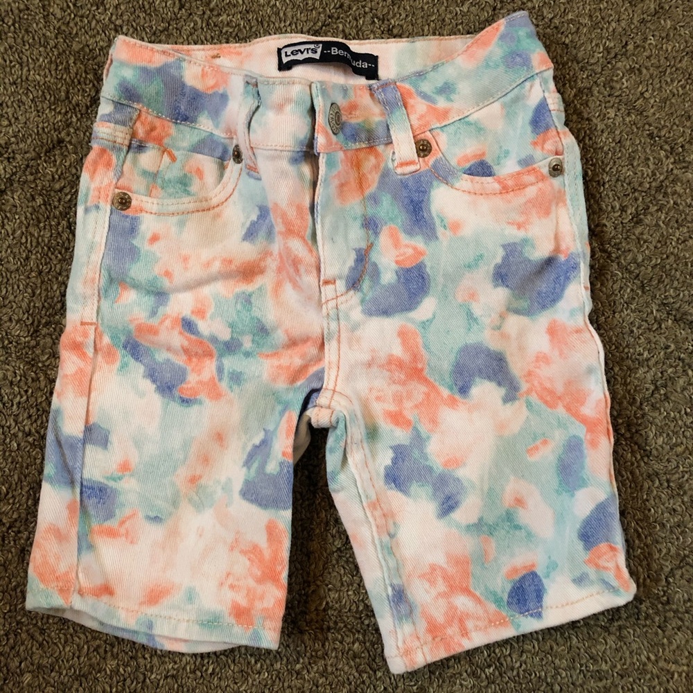 Levi’s Watercolor Bermuda Shorts